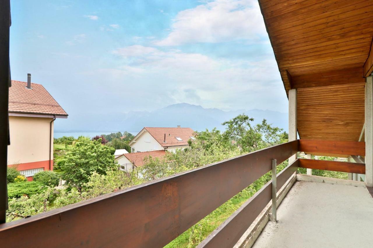 Villa Maison Familiale A Montreux Avec Vue Sur Le Lac Exterior foto