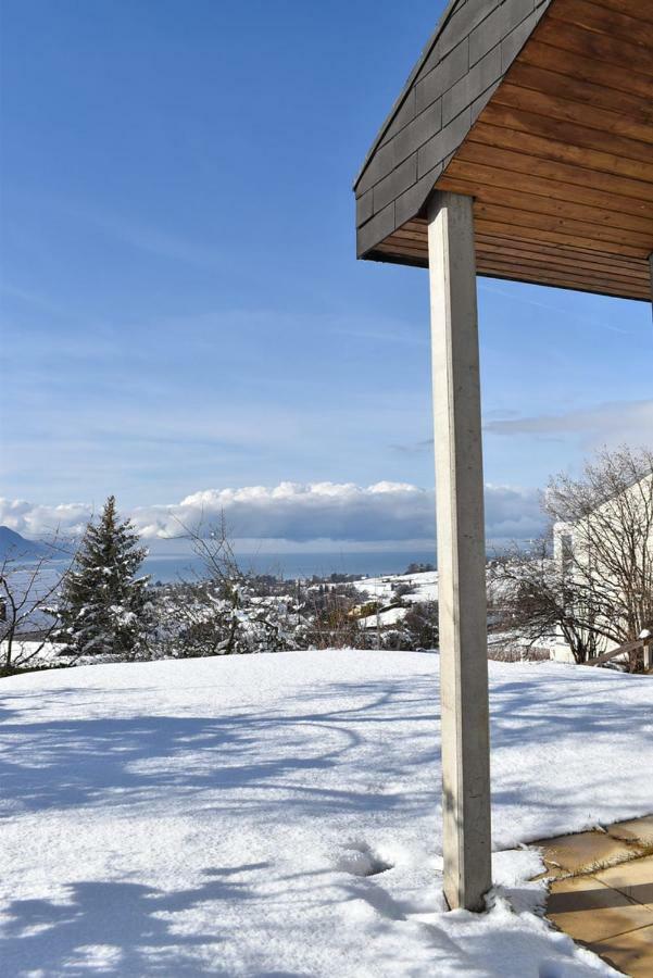 Villa Maison Familiale A Montreux Avec Vue Sur Le Lac Exterior foto