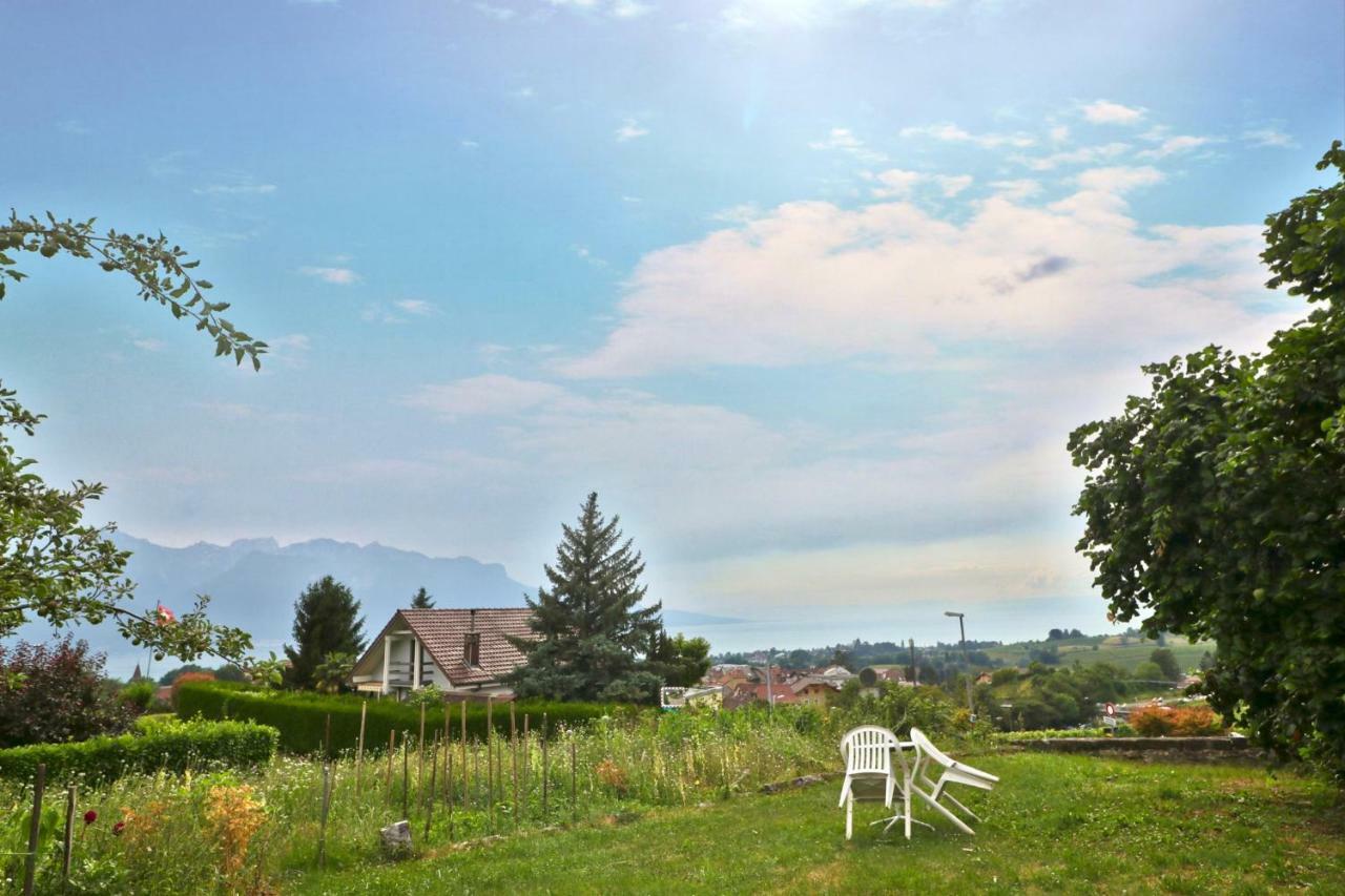 Villa Maison Familiale A Montreux Avec Vue Sur Le Lac Exterior foto